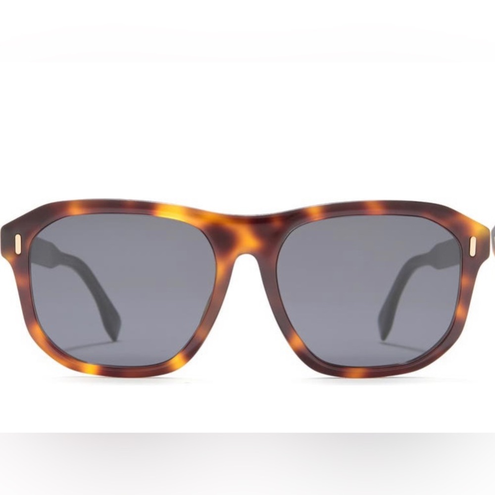 NWT Tortoise, Grey and Black Fendi FF0097/F/S sunglasses